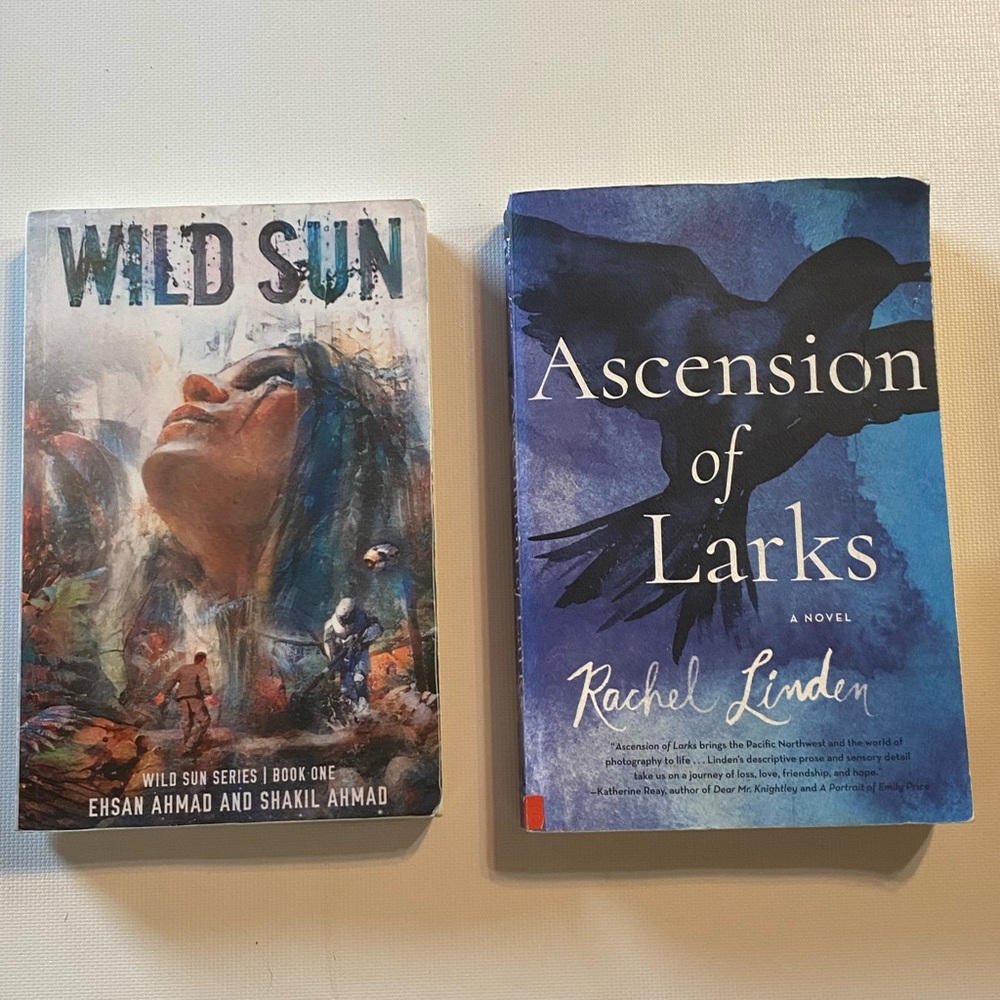 Bundle of 2 Books Wild Sun, Ascension of Larks